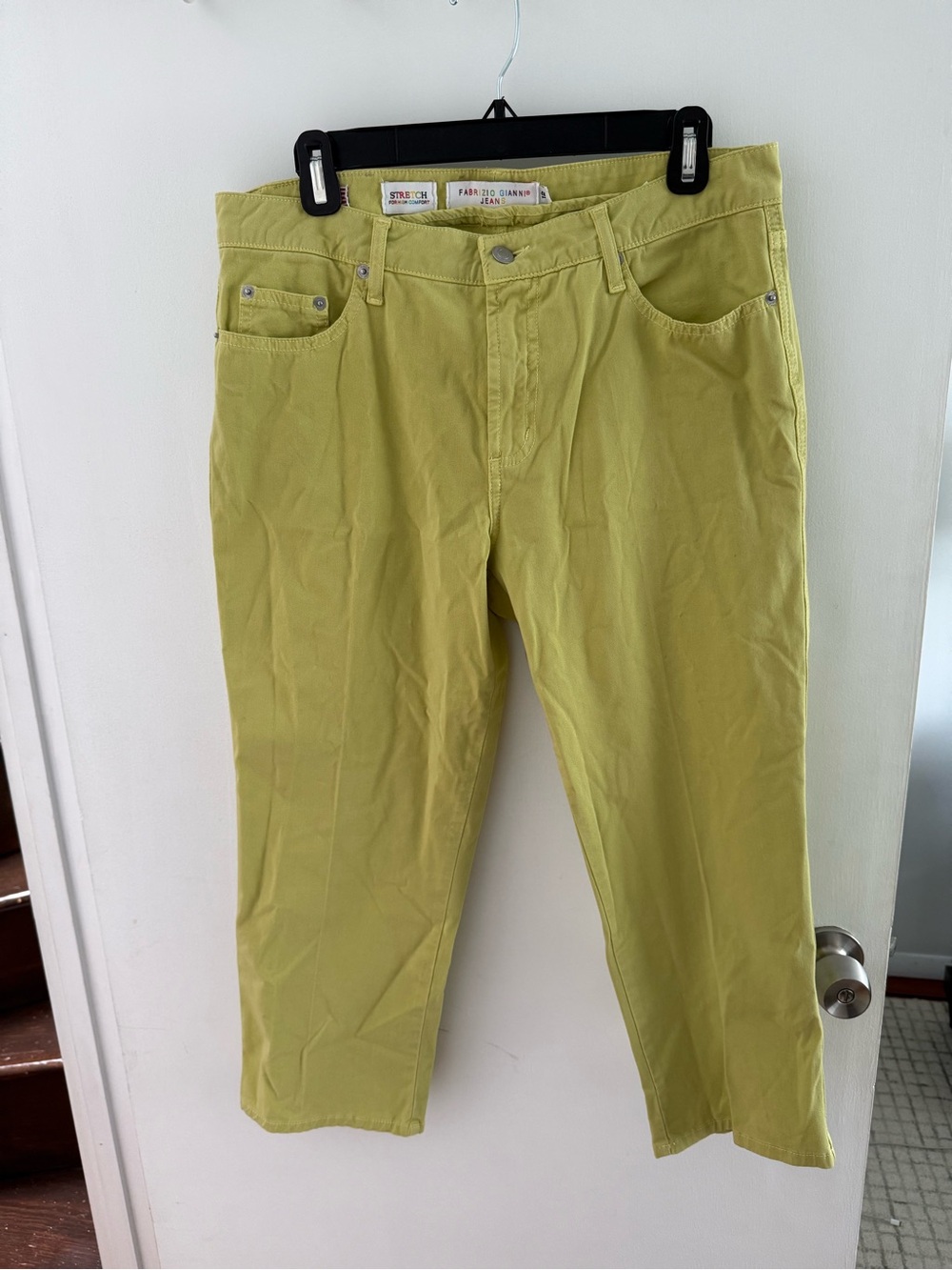 Fabrizio Gianni Stretch Premium Comfort Capri Jeans Size 8